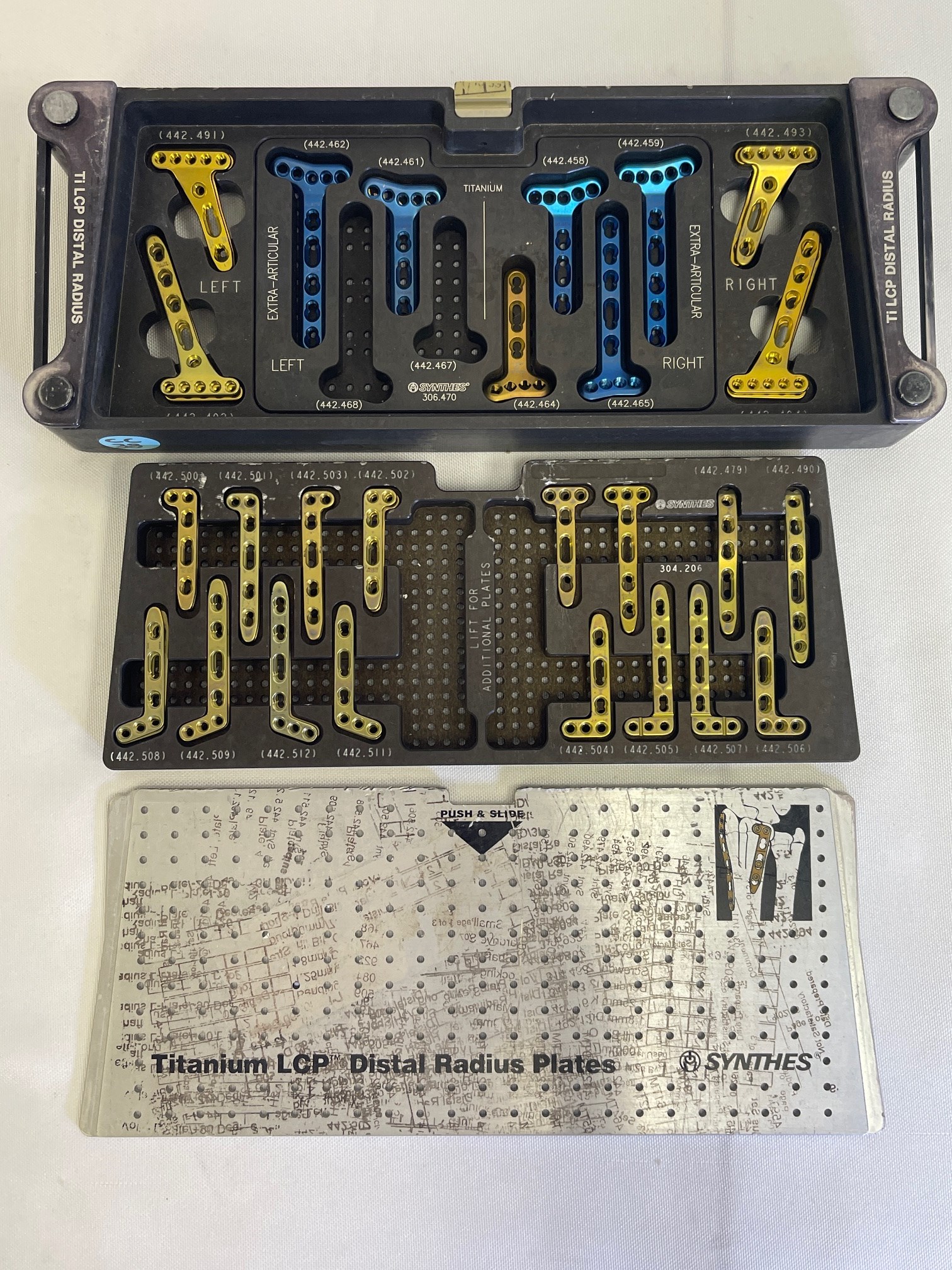 Titanium LCP Distal Radius Plates CCMED38