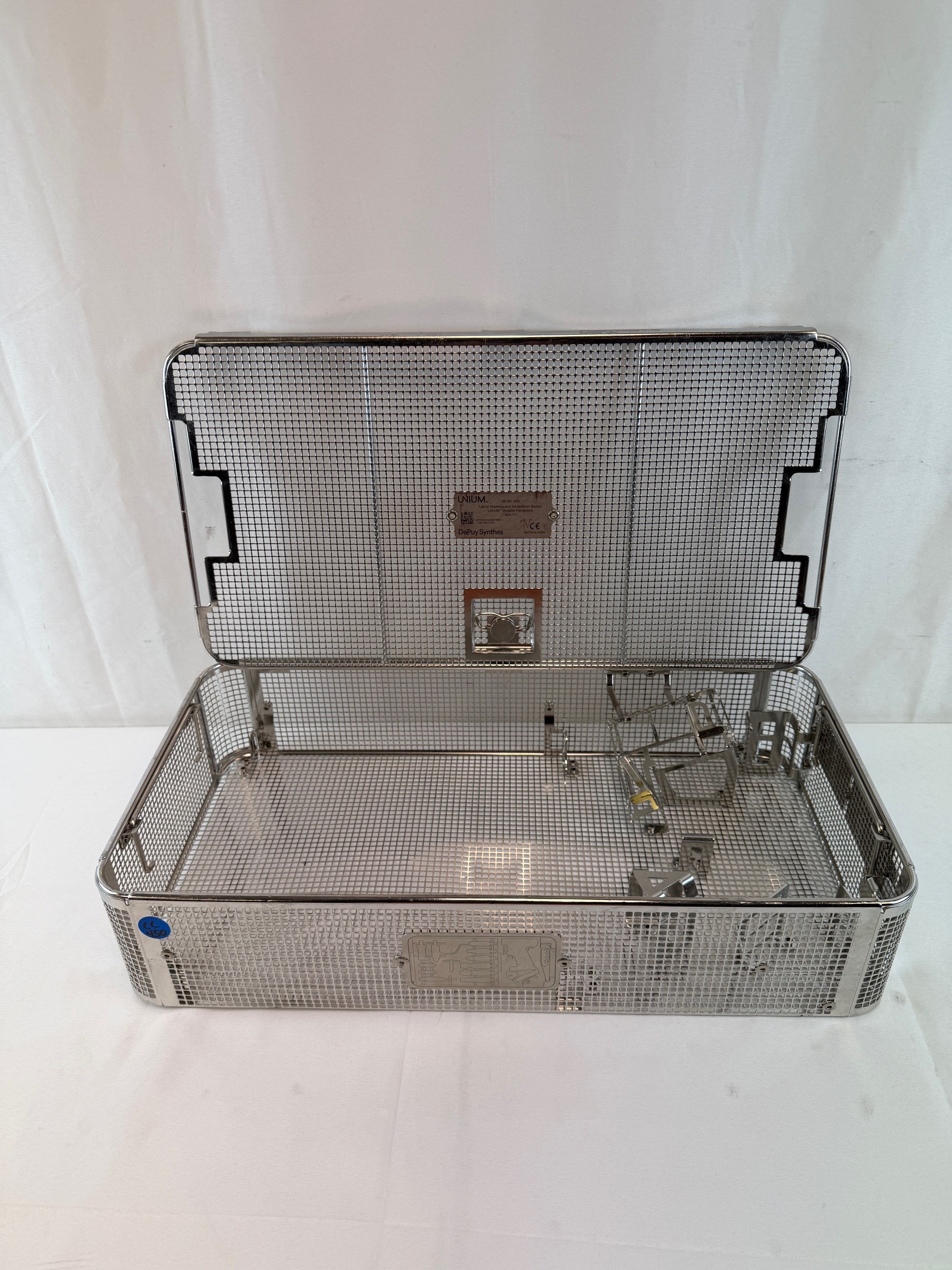 68.001.650 UNIUM Sterilization Basket & Lid CCMED450