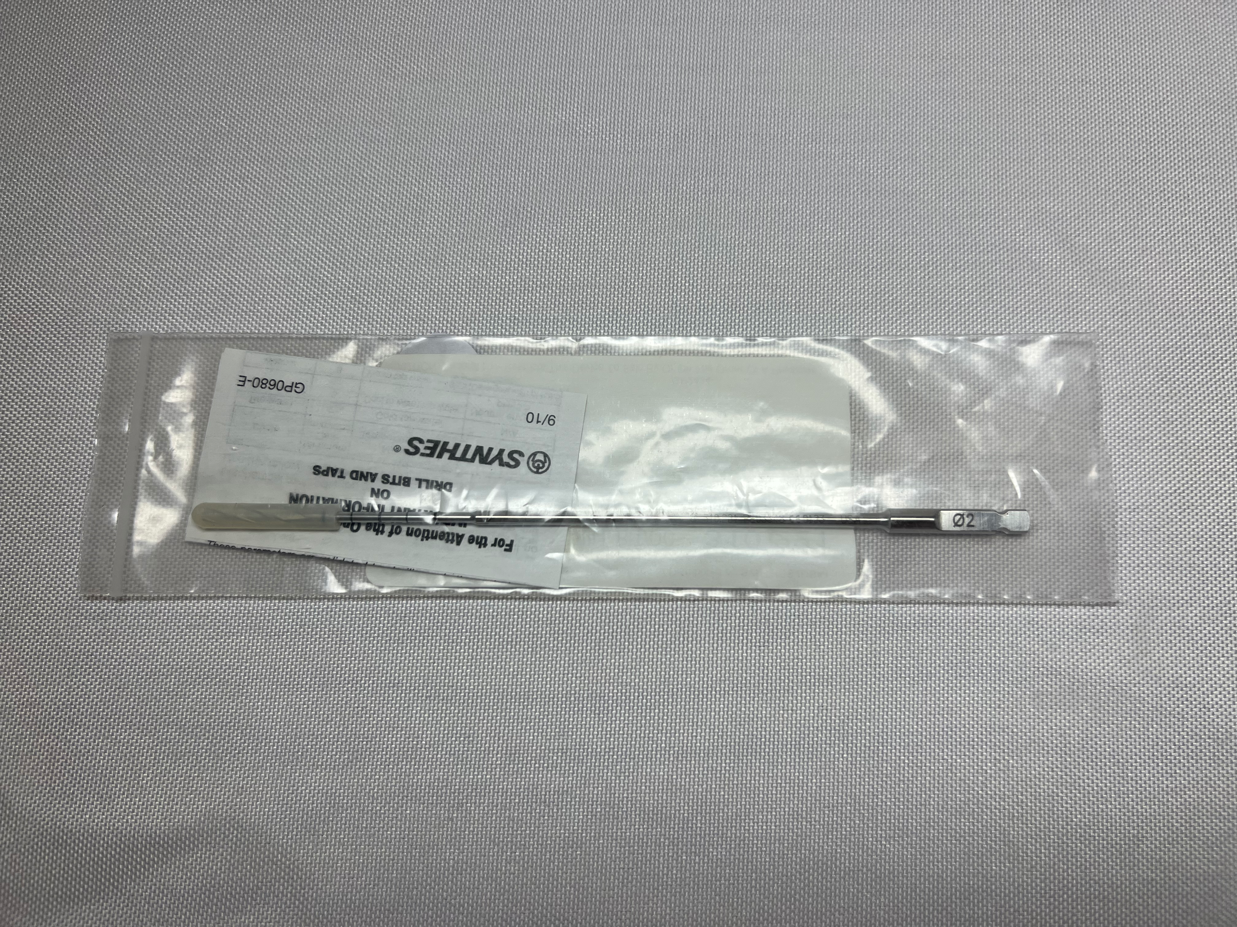 310.221 Cannulated Drill Bit 2mm x 110mm US1088