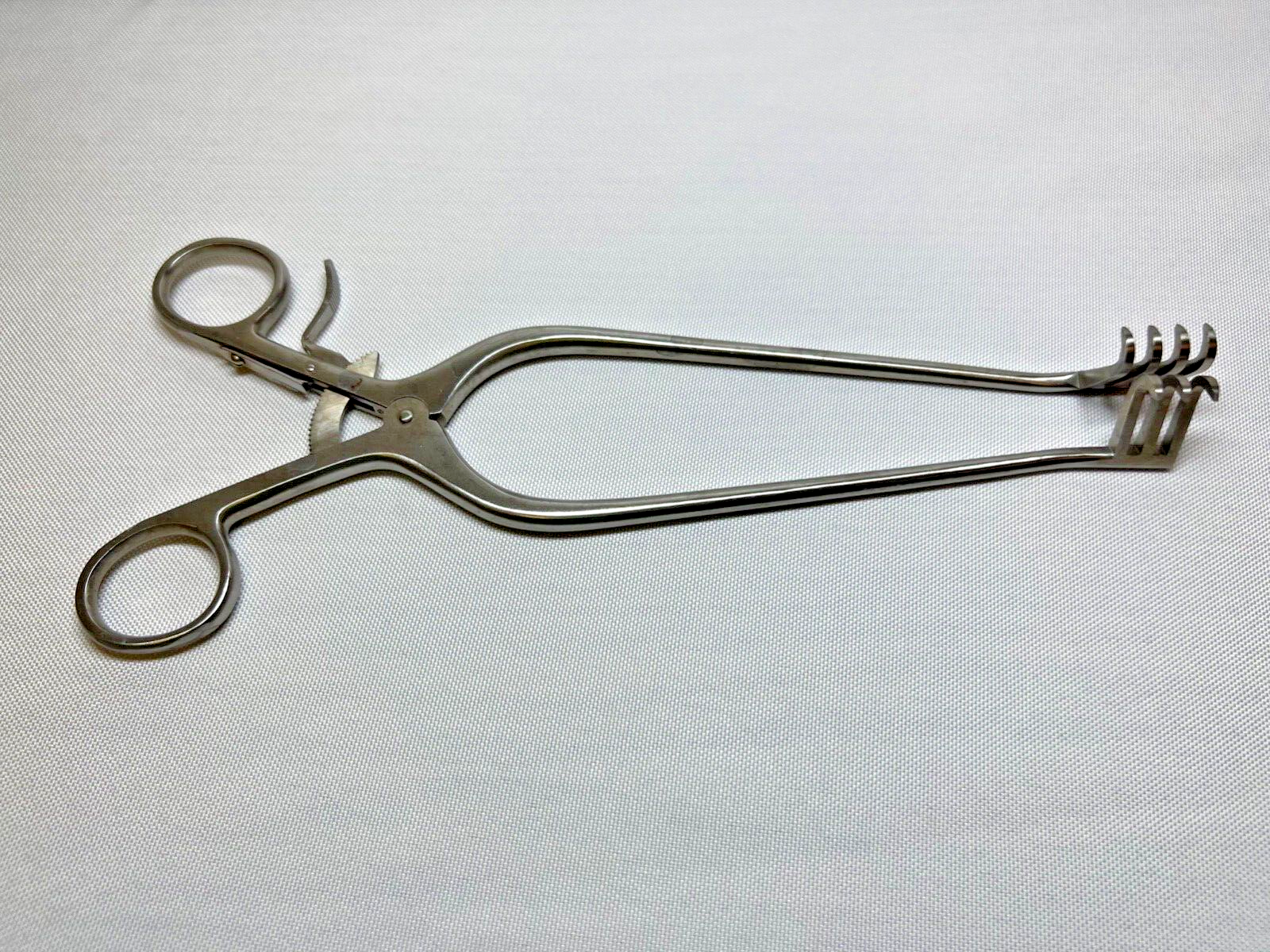 DePuy 2559-14 Weitlaner Retractor, 4 X 3 Sharp Prongs, 9-1/2" Length US1050