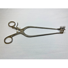 DePuy 2559-14 Weitlaner Retractor, 4 X 3 Sharp Prongs, 9-1/2" Length