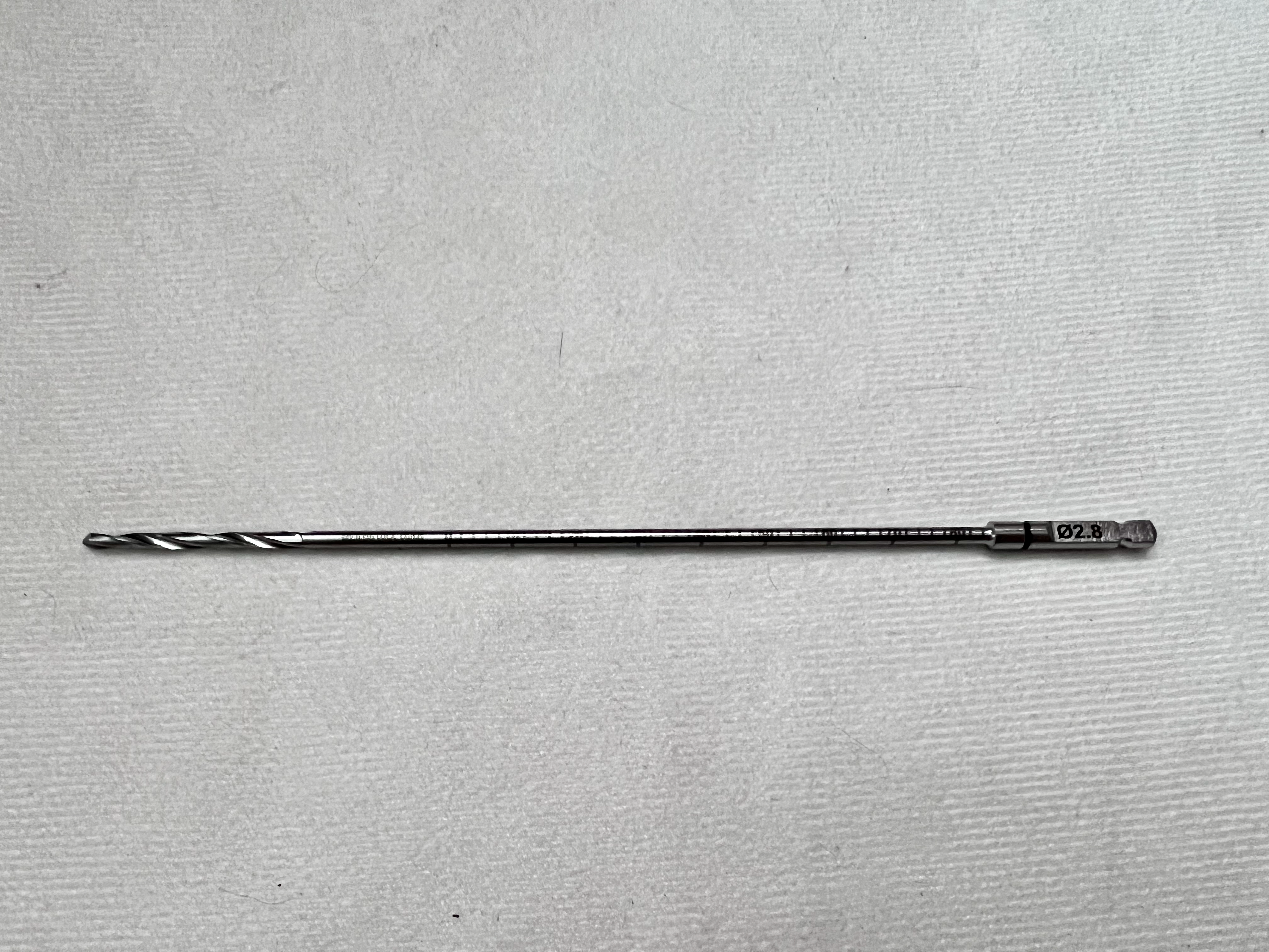 03.133.107 Quick-Coupling 2.8mm Drill Bit Black Calibration US1583