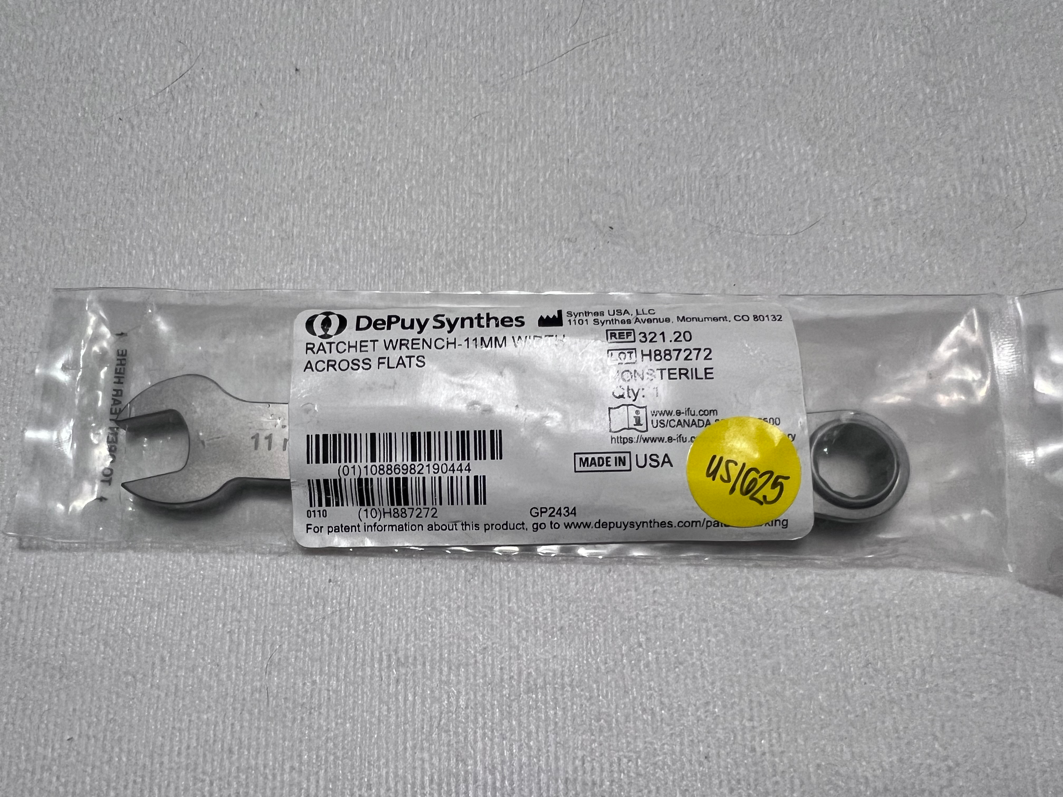 321.20 NEW 11mm Ratchet Wrench US1625