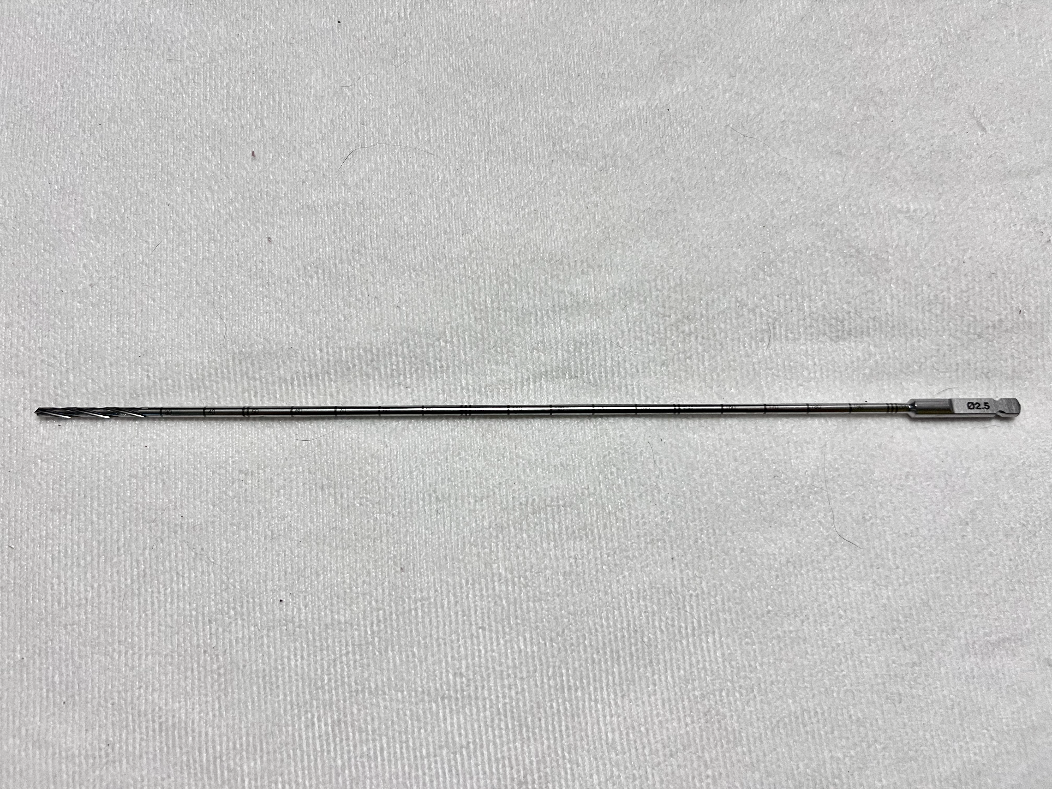 315.920 Quick-Coupling Calibrated Three Flute 2.5mm Drill Bit US1586