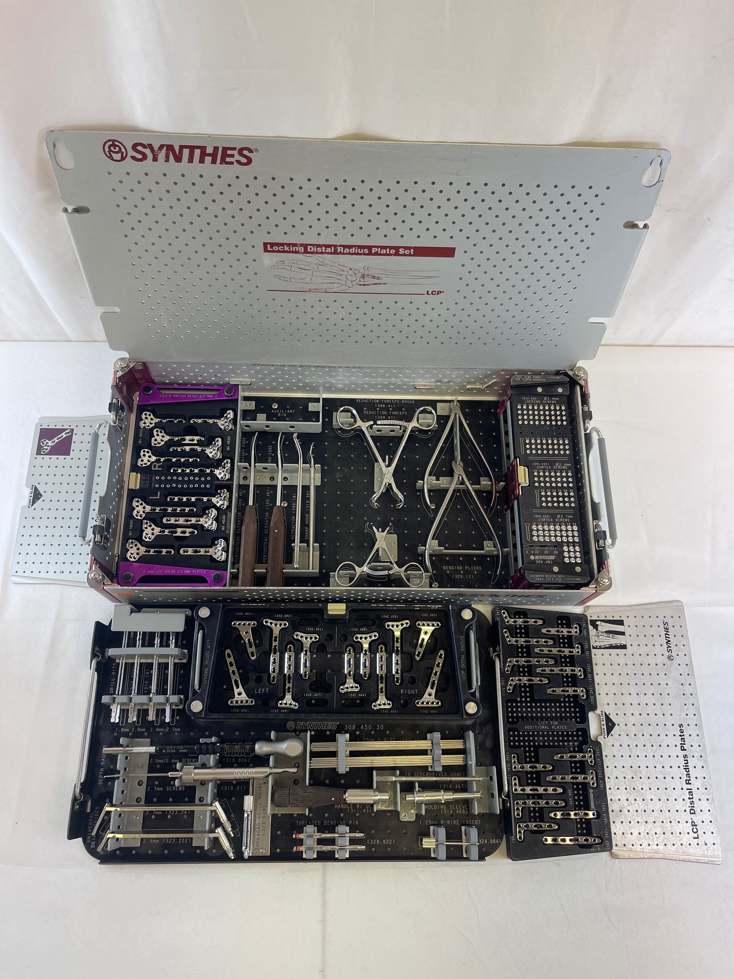 LCP Locking Distal Radius Plate Set CCMED125