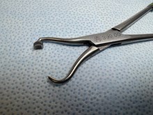 399.00 135mm Plate Holding Forceps w/ Foot US473