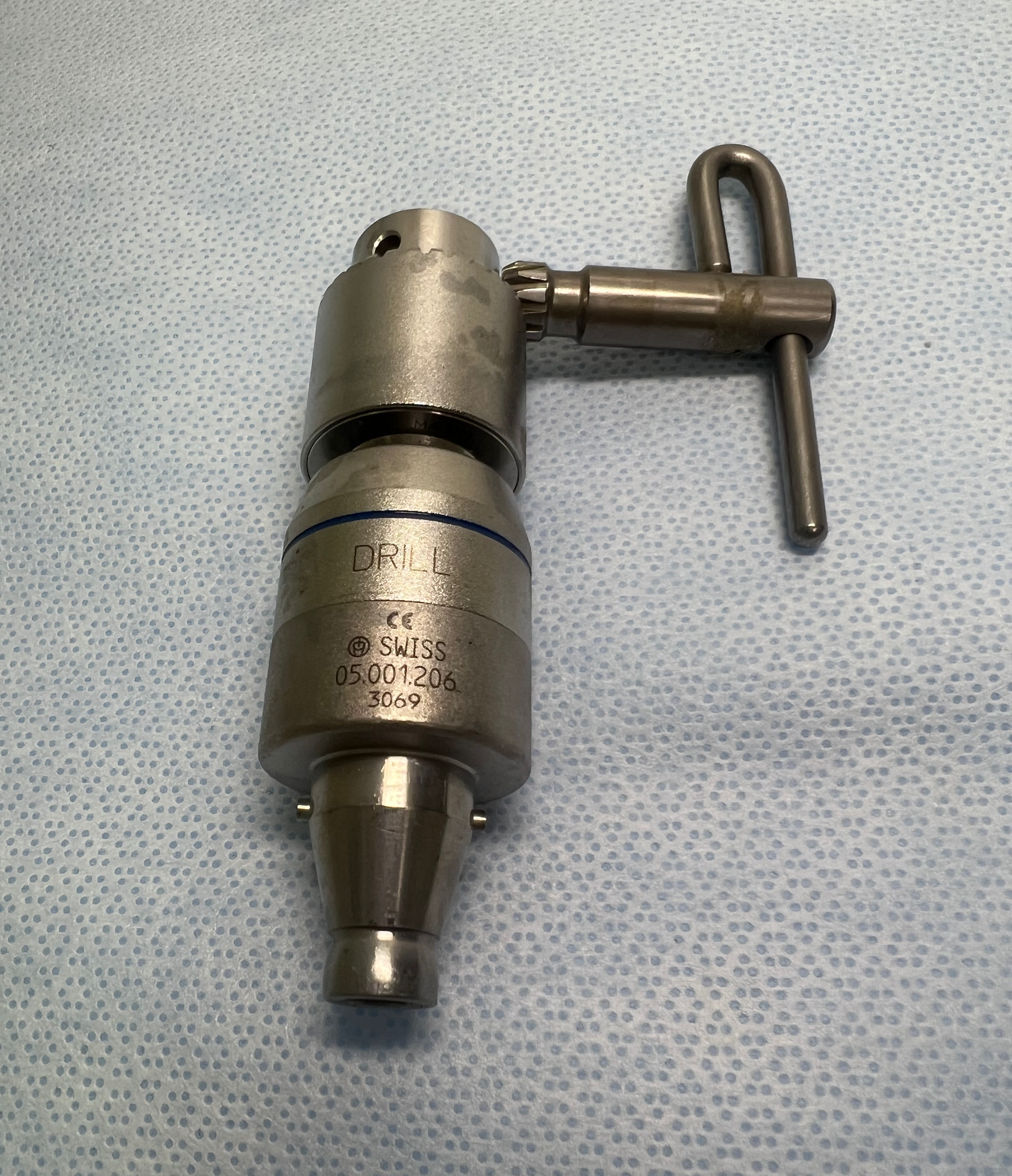 05.001.206 TRS Drill Chuck w/ Key (Up to 7.3mm Diameter) US1258