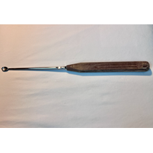 389.66 Straight Oval-Head Bone Curette 13.5mm US2008
