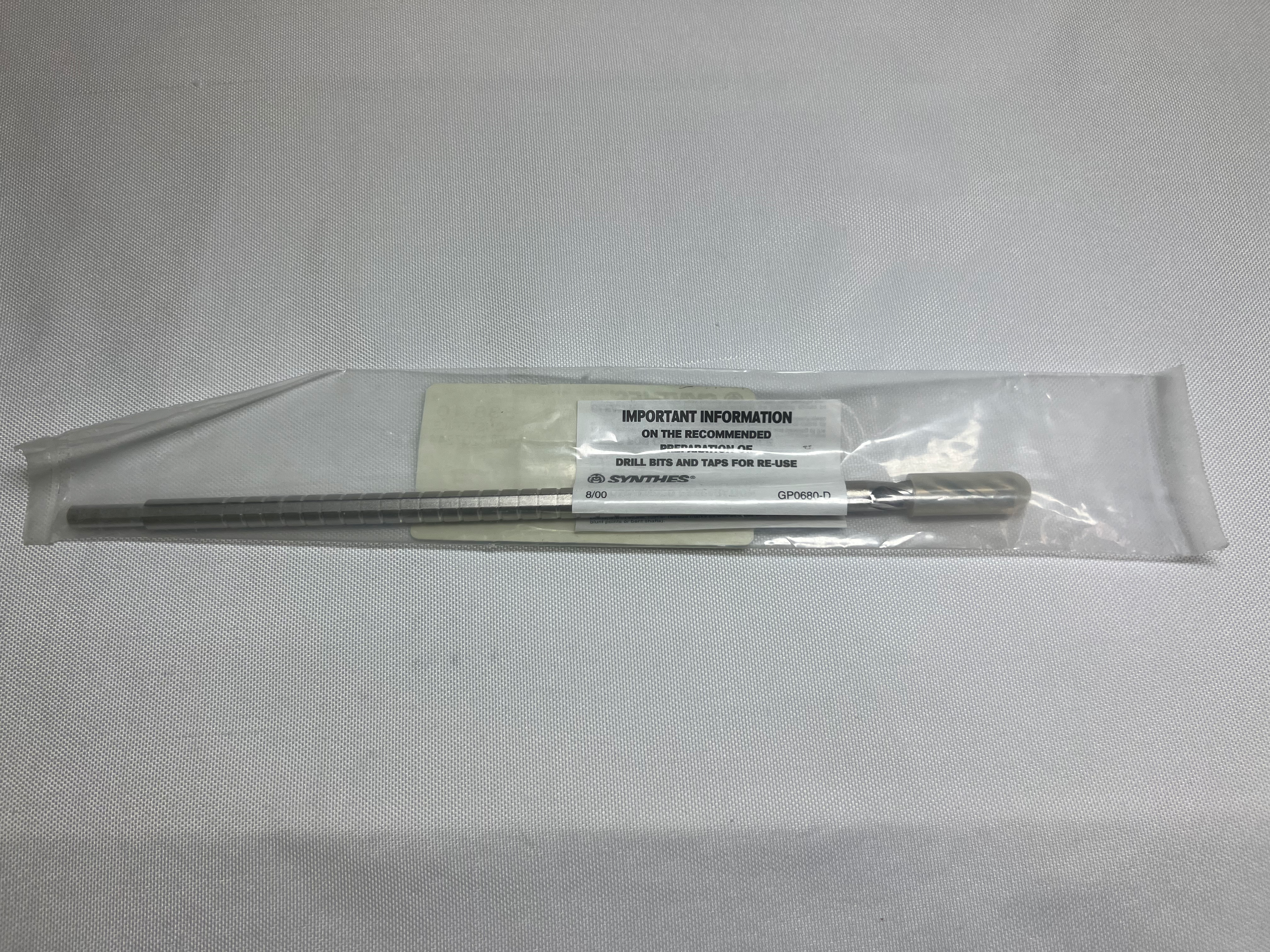 338.10 Drill Bit For DHS/DCS Triple Reamer 8mm US1201