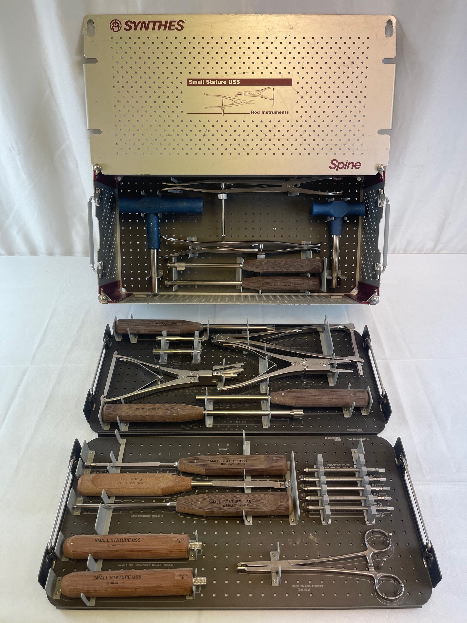 Small Stature USS Rod Instruments Set CCMED44