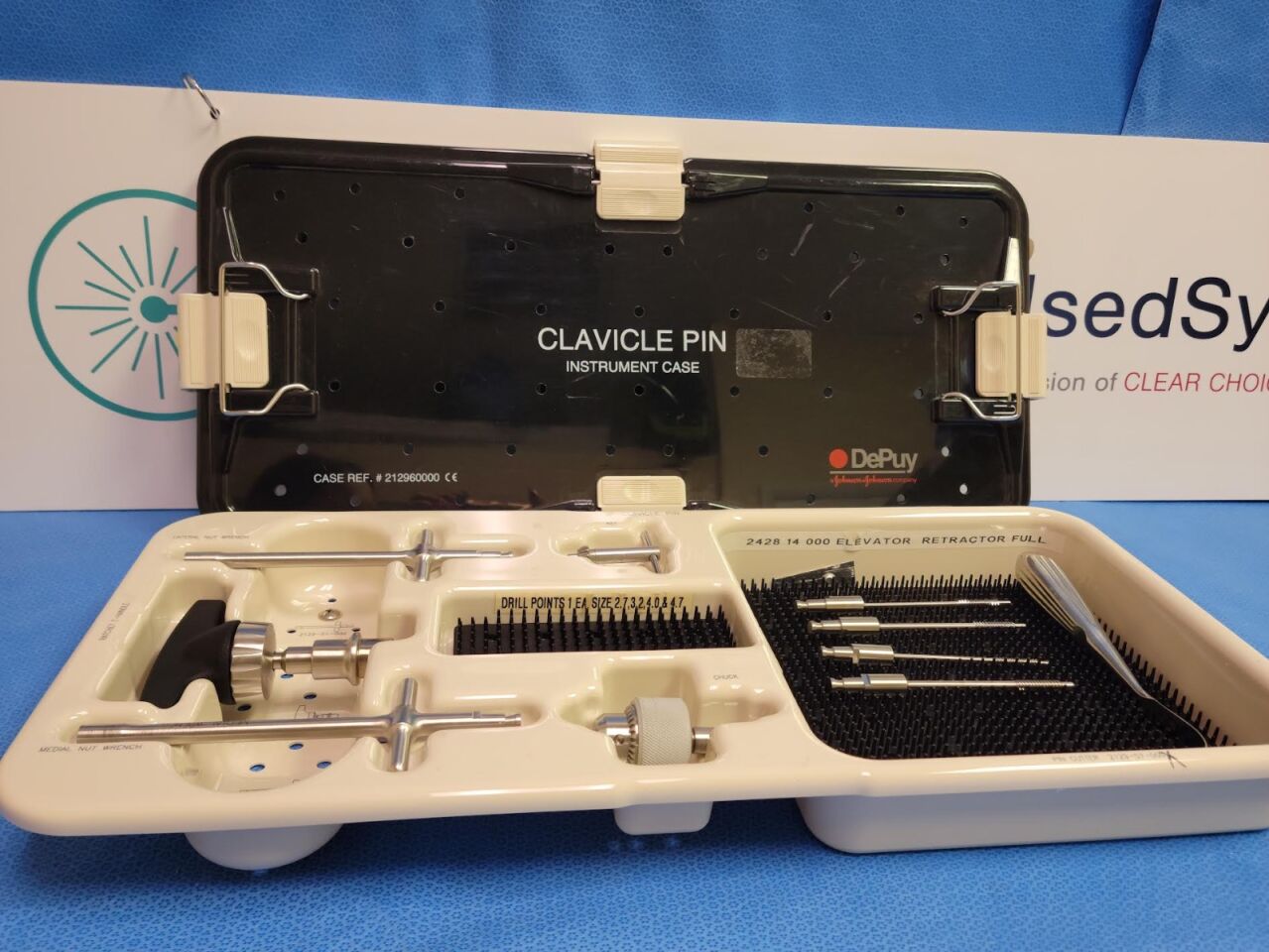 Depuy Clavicle Pin Instrument Set CCMED57