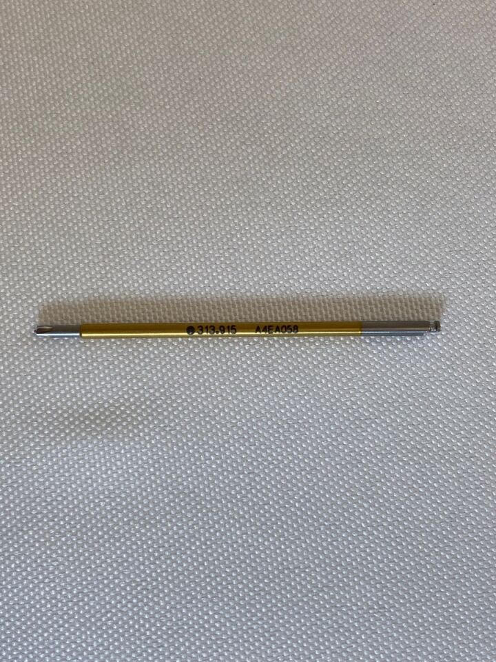 313.915 1.3mm Cruciform Screwdriver Shaft, Self Holding US274