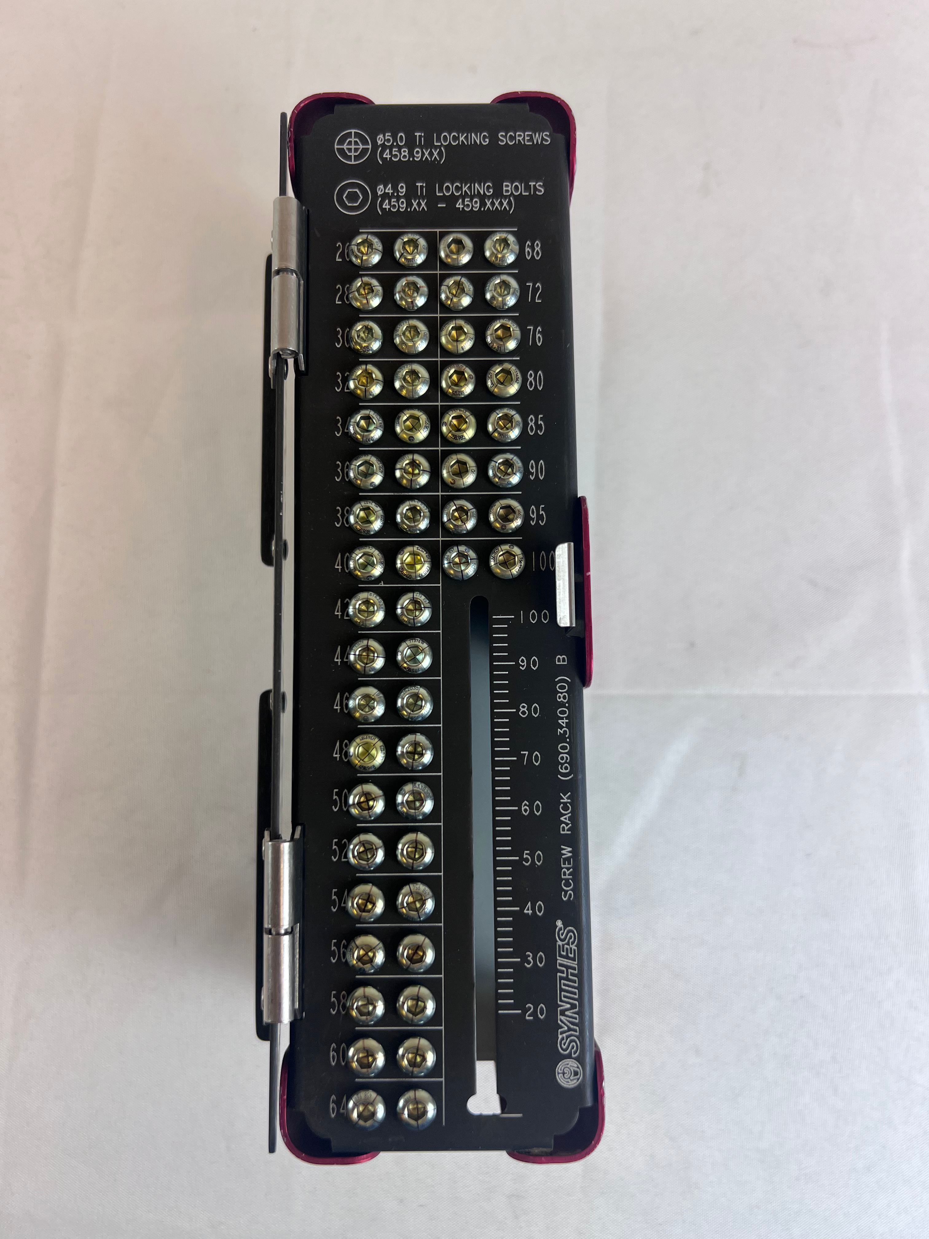 5.0mm Titanium Locking Screws & 4.9mm Titanium Locking Bolts Set CCMED726