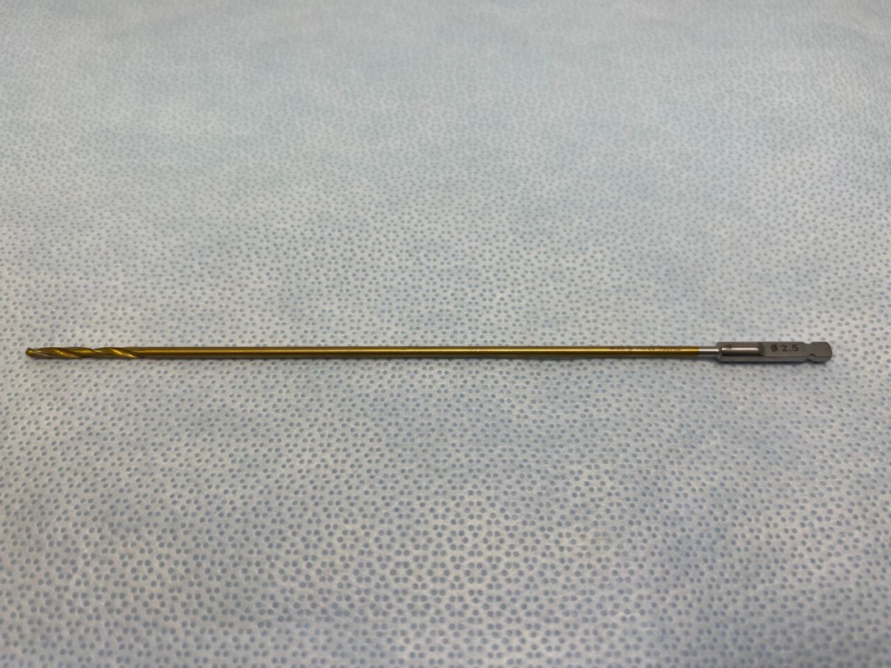 310.23 2.5mm x 180mm QC Gold Drill Bit US332