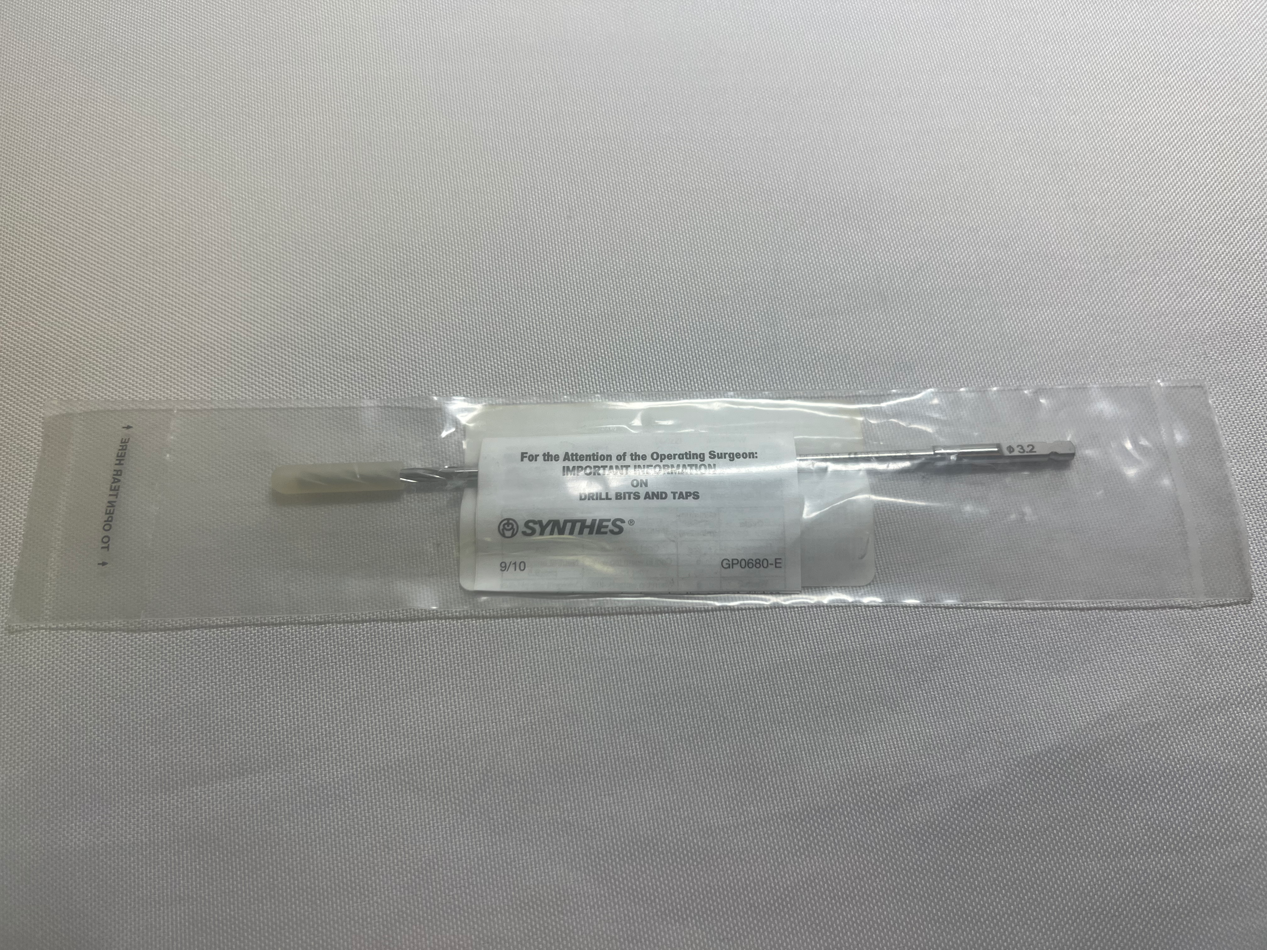 310.65 Cannulated Drill Bit 3.2mm US1121
