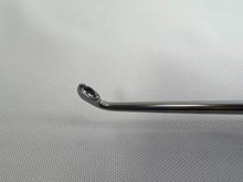 03.605.007 Oval Head Angled Bone Curette 5.5mm US543
