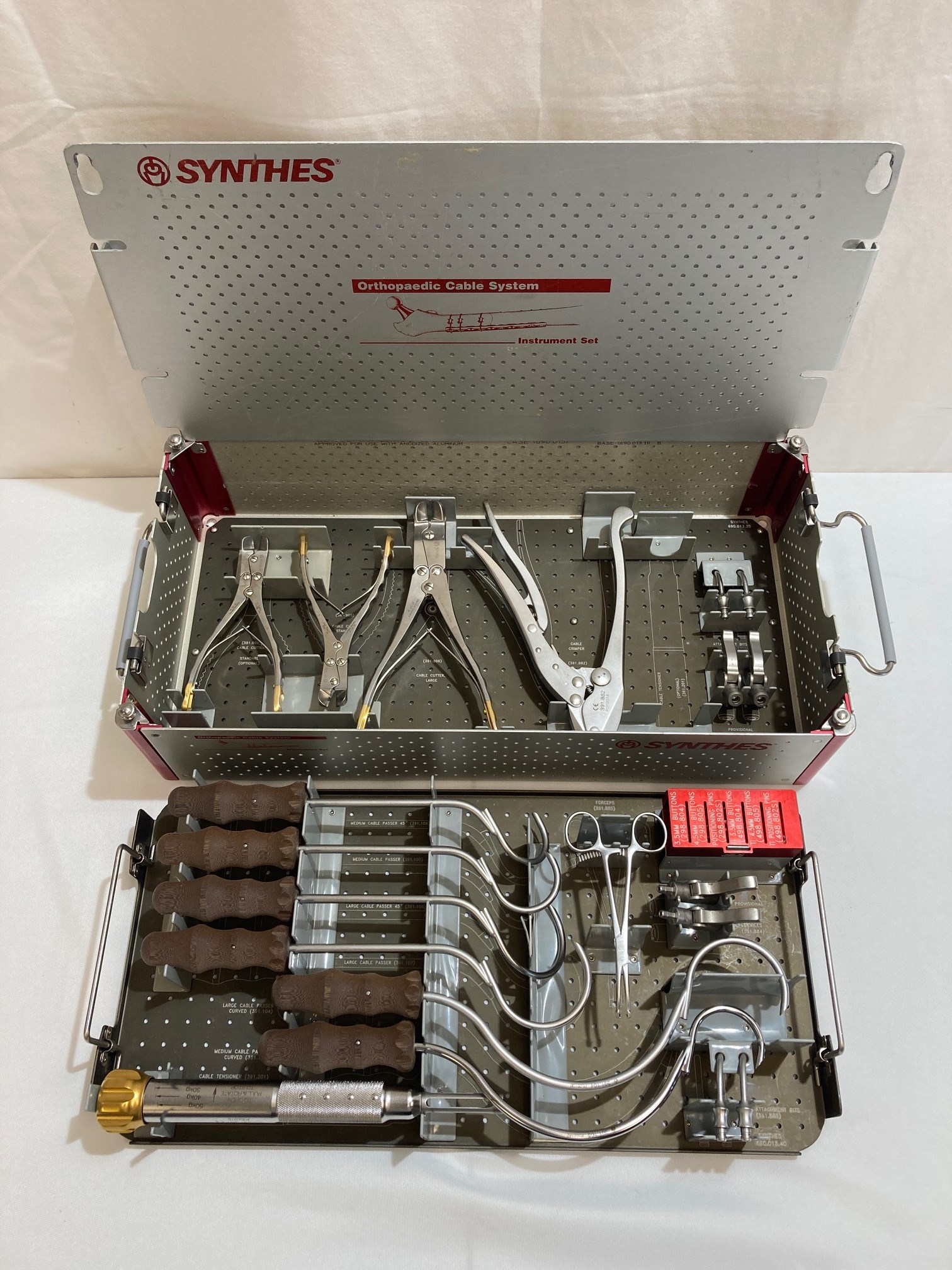 Synthes 105.924 Orthopedic Cable System Instrument Set CCMED300