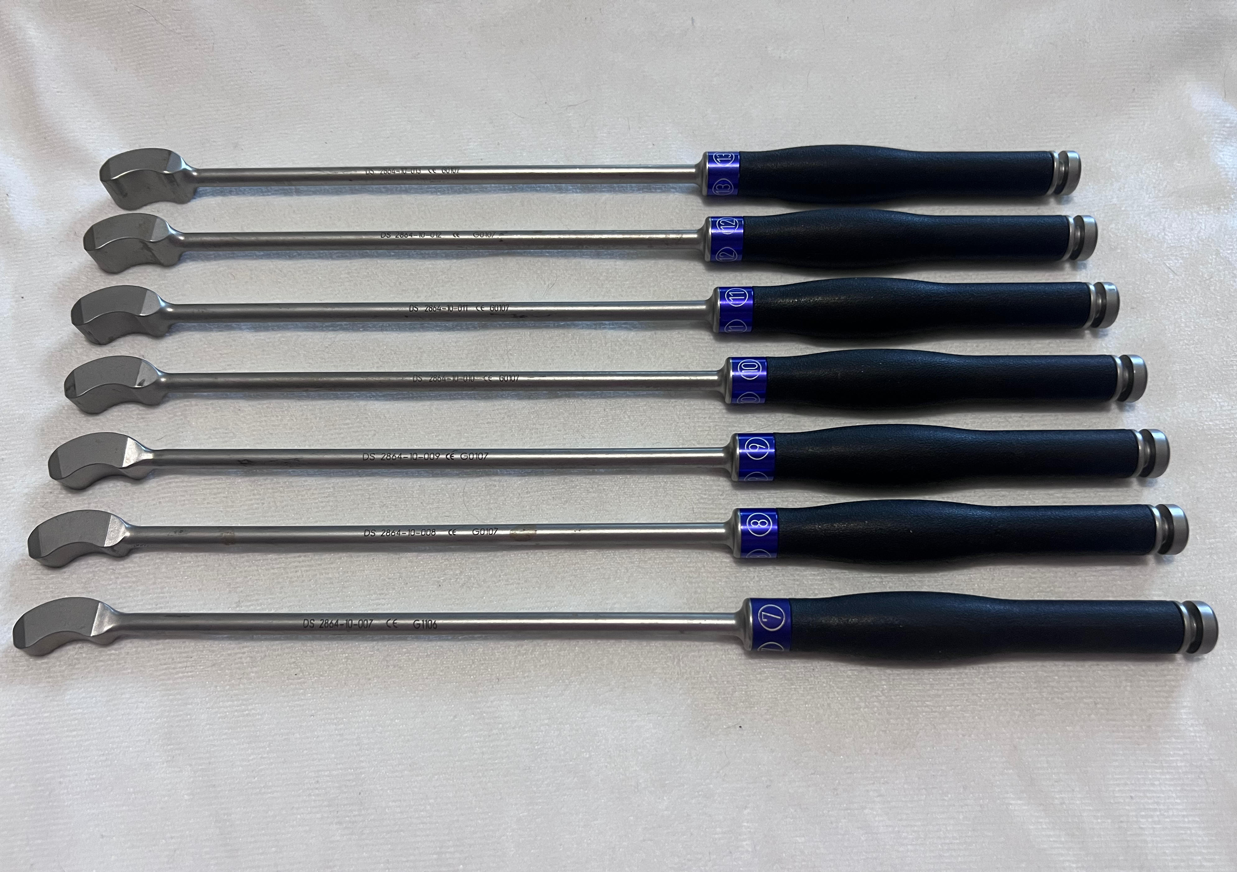 Set Of 7 Spinal Leopard Trial Sizers 7mm-13mm US1715