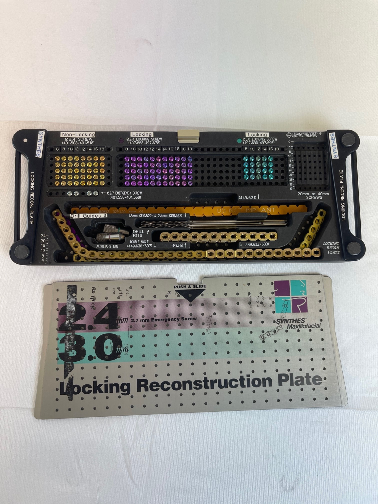 Maxillofacial Locking Reconstruction Plate Module CCMED706