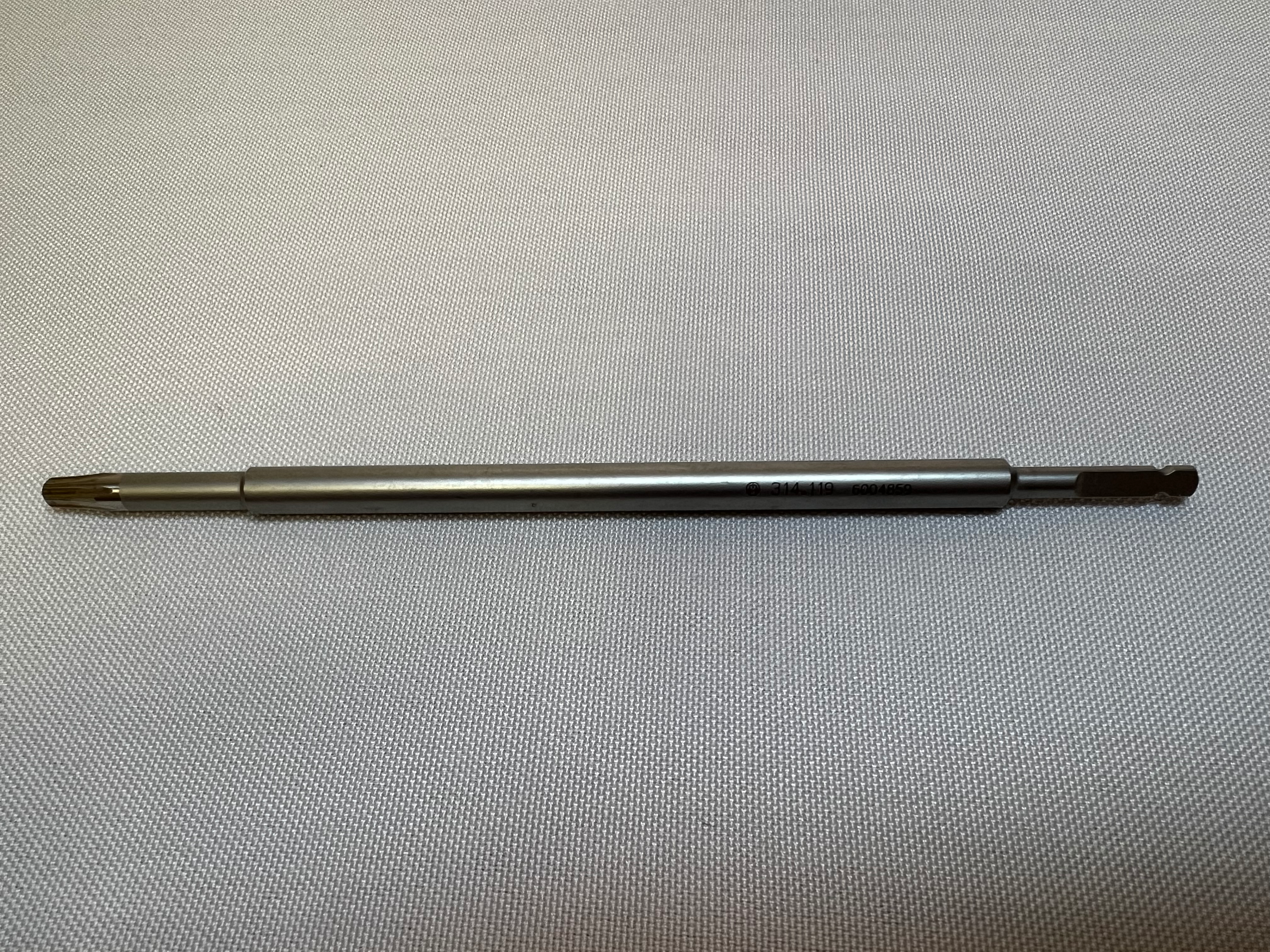 314.119 Large Self-Retaining Driver Shaft 165mm US1171