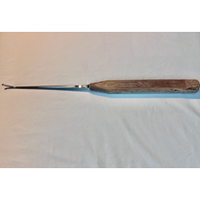 389.61 Angled 15° Oval-Head Bone Curette 3.5mm US2007