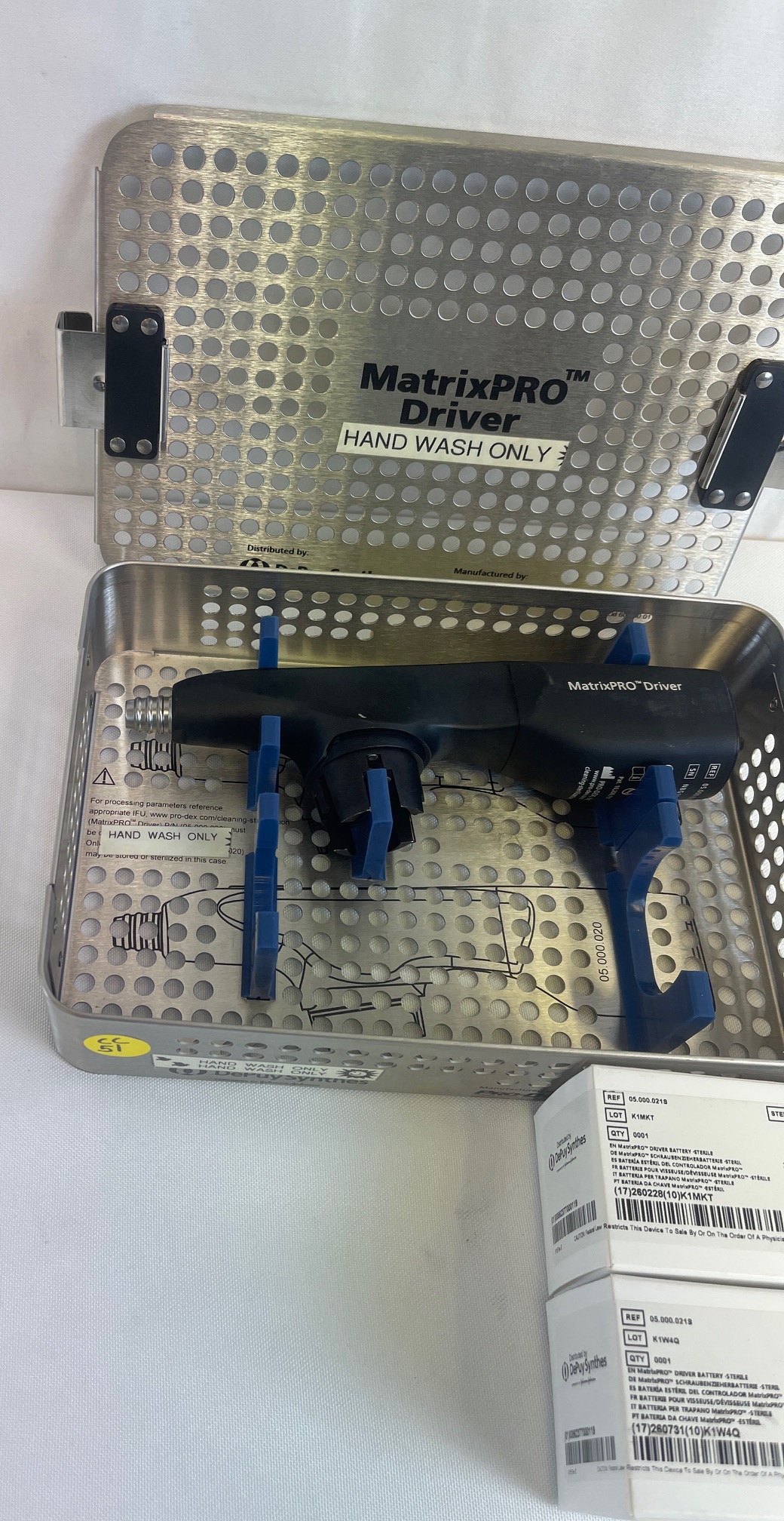 05.000.020 Matrix Pro-Driver w/ 2x 05.000.021S Batteries CCMED51