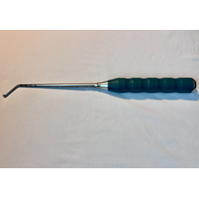 389.837 Curved 5.5mm Reverse Angled Spinal Bone Curette US2034