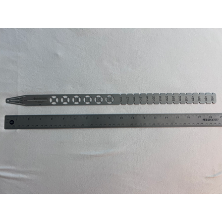 Bone Length Radiograph With Ruler 03.010.021 Radiographic Ruler For Tibial Nails, orthopedics, surgical ...