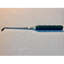 389.835 Small Orthopedic Left Curved Spinal Rasp US2038