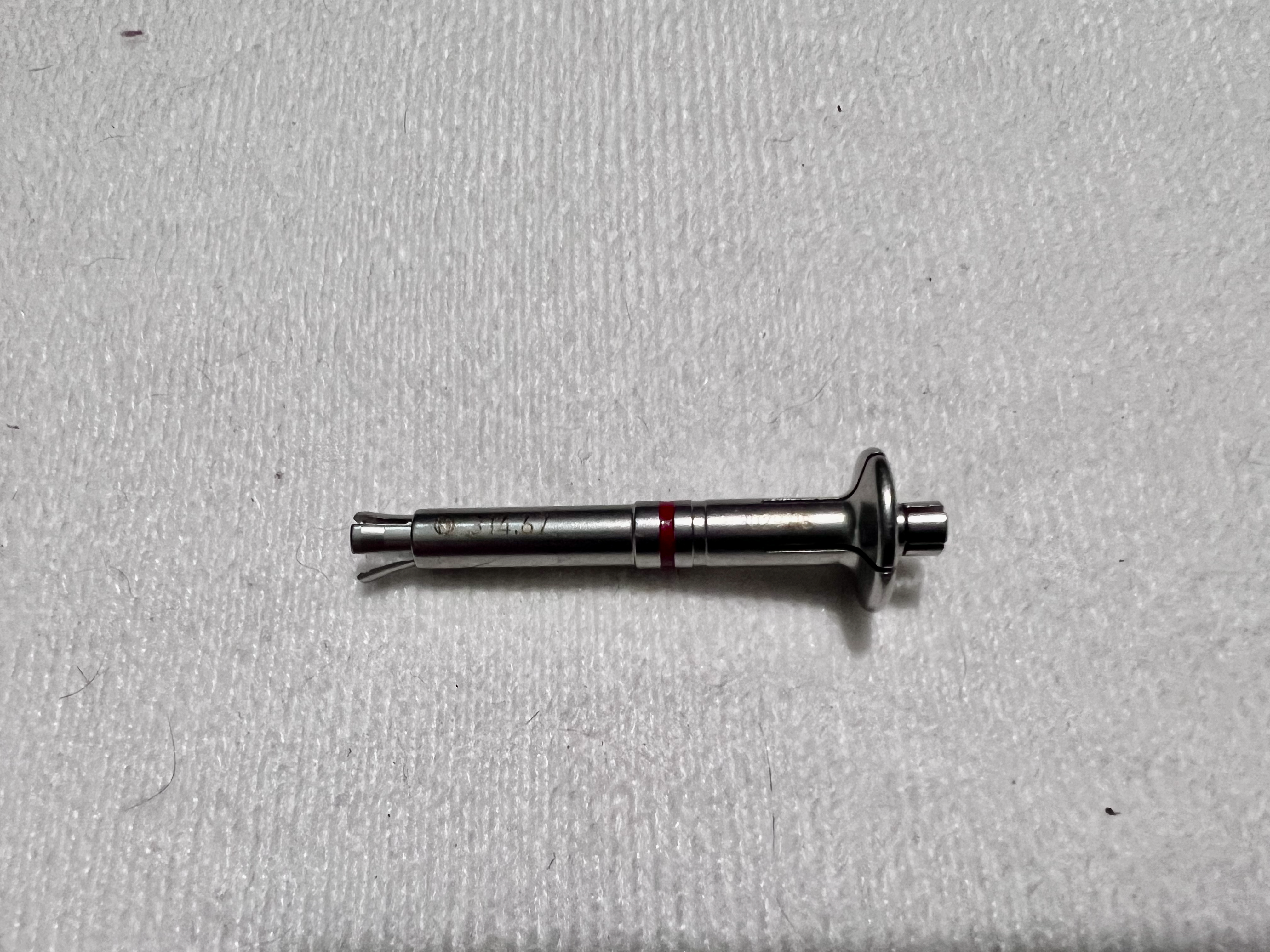 314.67 Cruciform Screwdriver Shaft w/ Holding Sleeve For 1.5/2.0mm Screws US1633