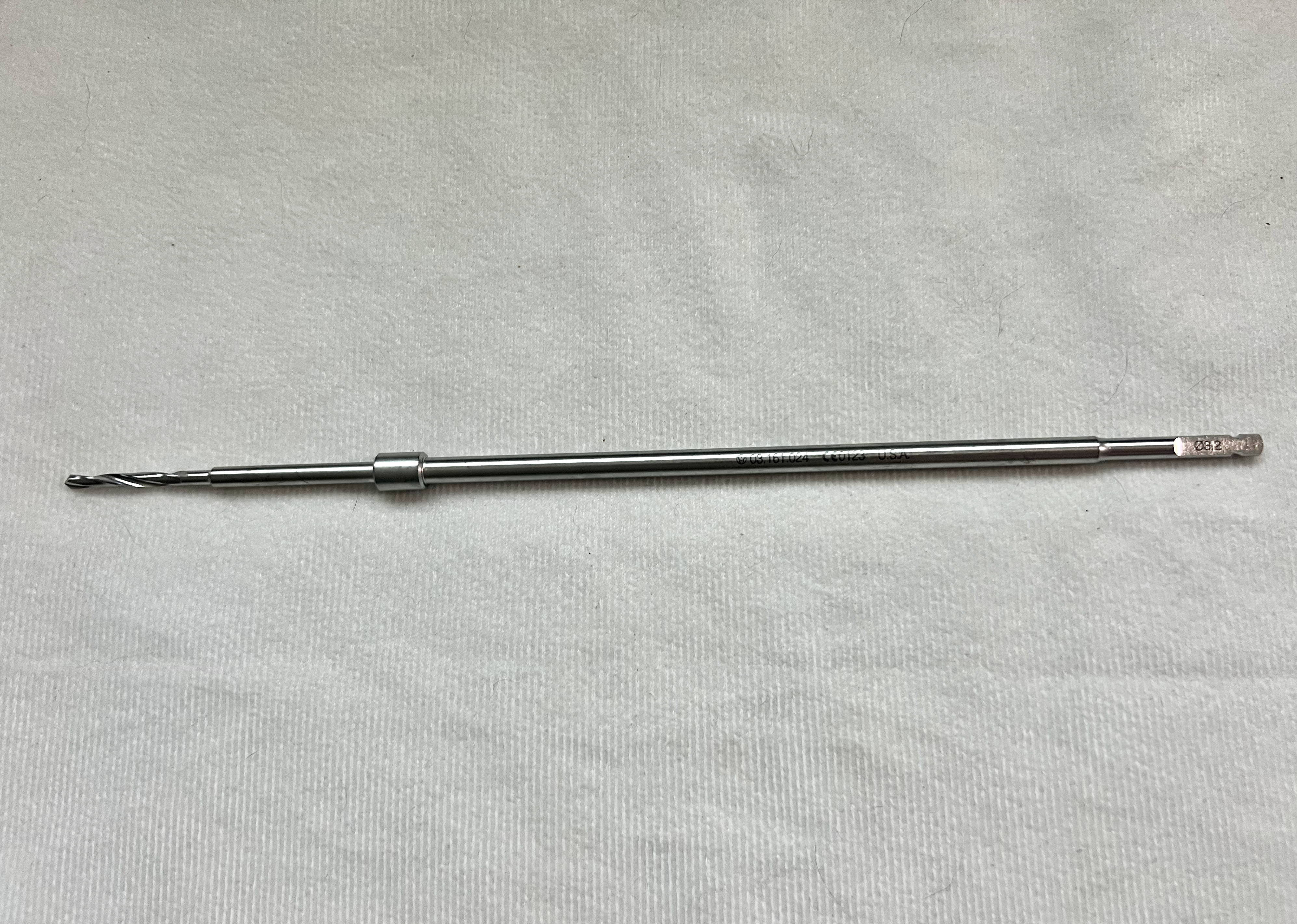 03.161.024 Quick-Coupling 2-Flute 3.2mm Drill Bit US1573